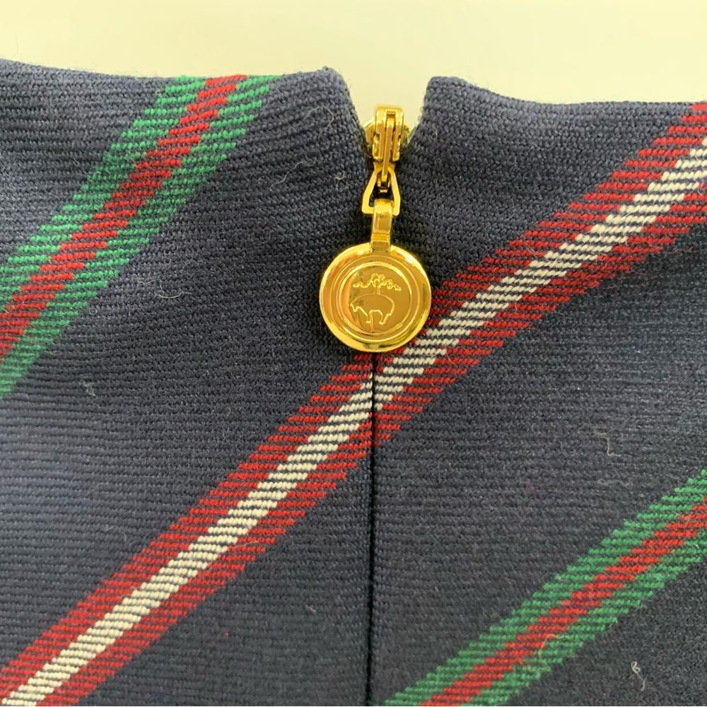 Brooks Brothers Red Fleece Striped Dress - Picture 6 of 9